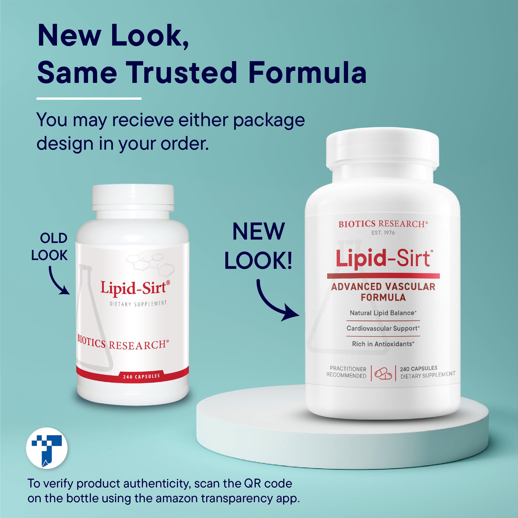 Biotics Lipid SIRT, extrait Phytolens: extrait breveté antioxydant de lentilles