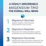 Mg-Zyme Biotics Research: etiquette USA indiquant la composition et les usages.