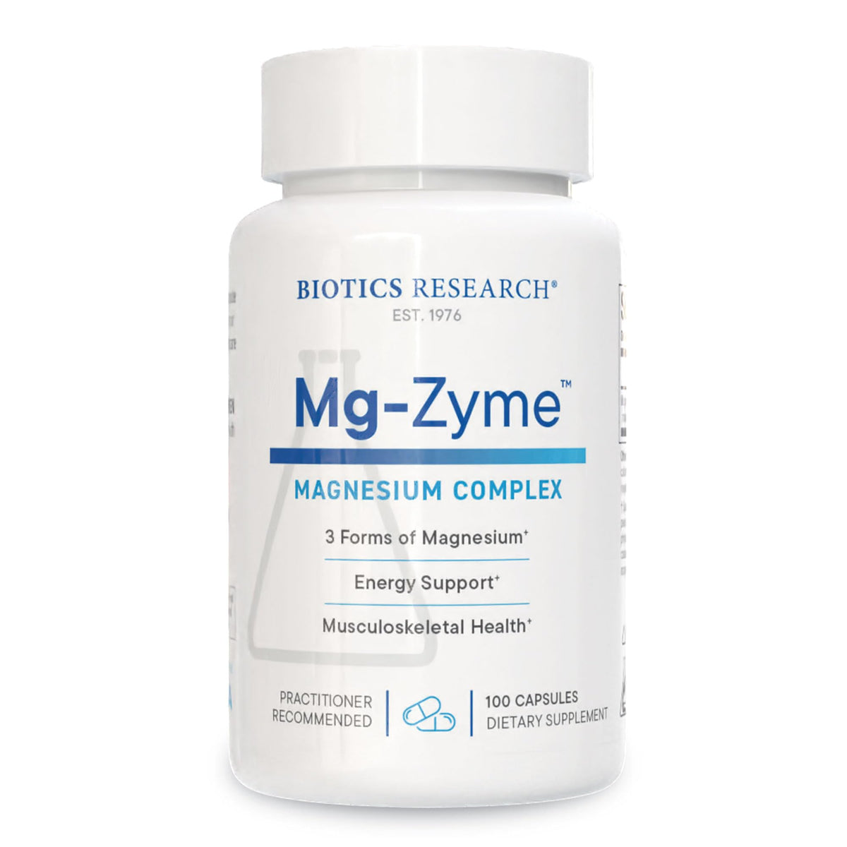 Mg-Zyme Biotics Research: capsules pour un soutien relaxant et sommeil paisible.