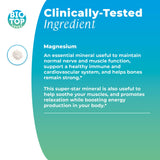 Biotoplevel Magnesium Citrate Gluconate: étiquette et composition optimisée.