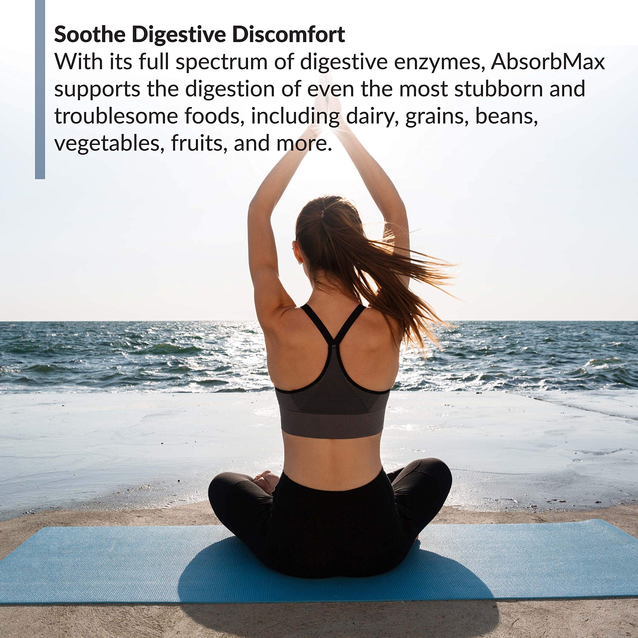 BioTrust AbsorbMax – utilisation quotidienne illustrée pour le confort digestif