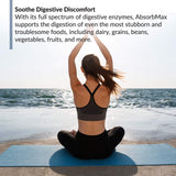 BioTrust AbsorbMax – utilisation quotidienne illustrée pour le confort digestif