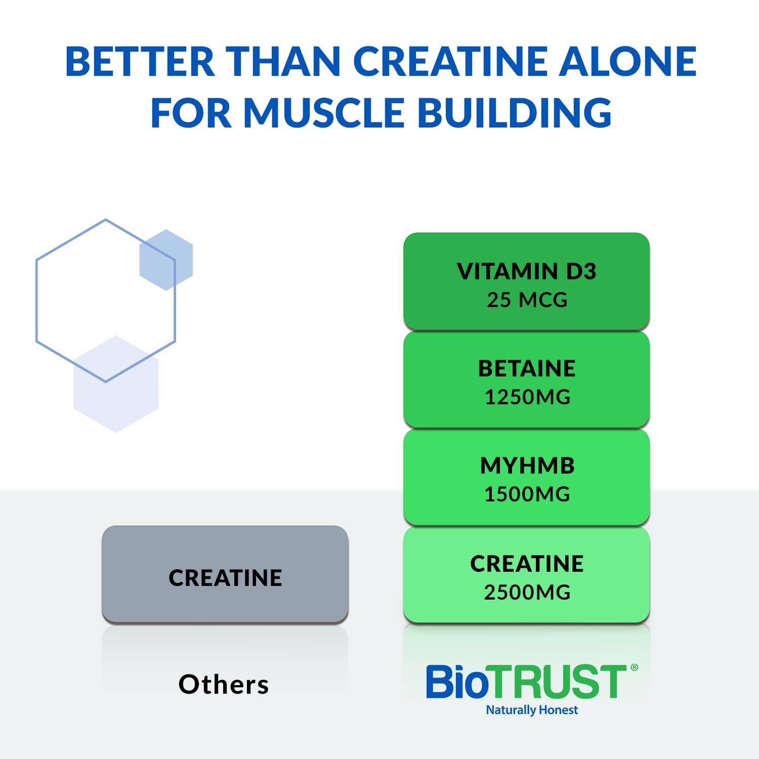 Dose et gobelet BioTrust Ageless Muscle pour récupération musculaire.
