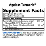 BioTrust Ageless Turmeric CurcuWIN extrait – absorption élevée et action durable.