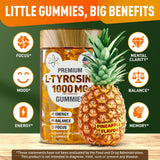 BioVit L Tyrosine Gummies – ingrédients naturels et qualité américaine.
