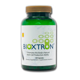 Bioxtron bouteille vue focale sur la bouteille, pour soutenir énergie et vitalité.
