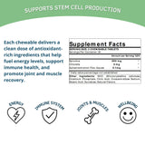 Ingrédients spiruline et chlorelle de Bioxtron mis en avant