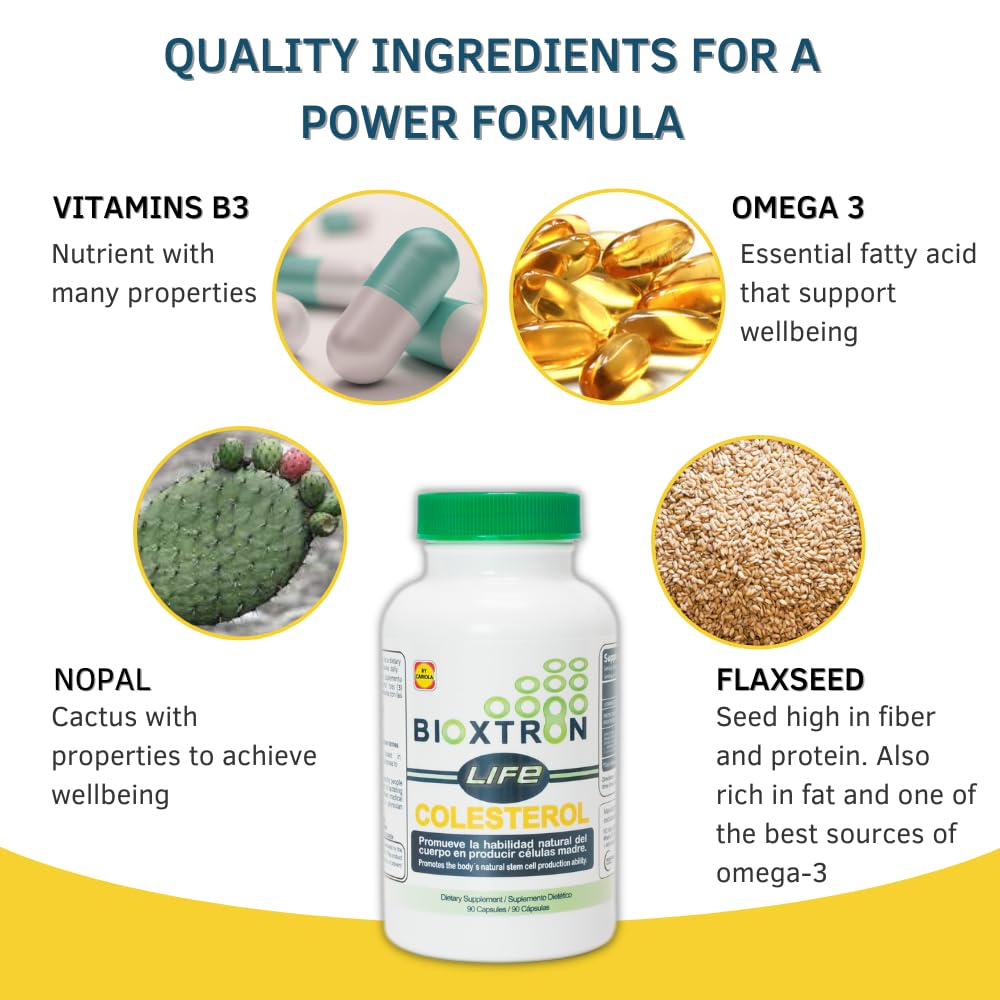Bioxtron Life: vitamine B3 et phytostérols issus des graines de lin pour le bien-être