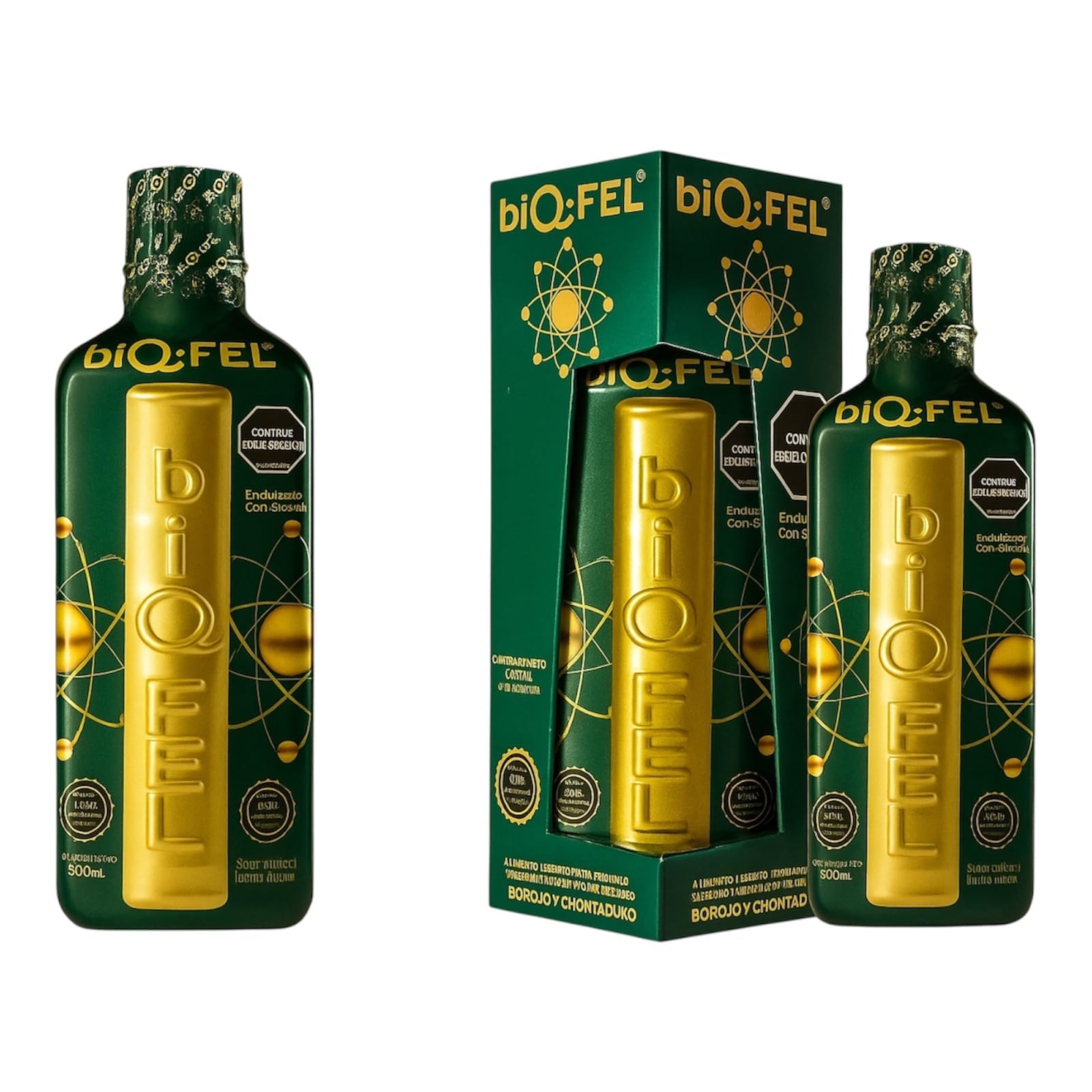 BiQ-FEL Liquide forme pratique, absorption efficace.