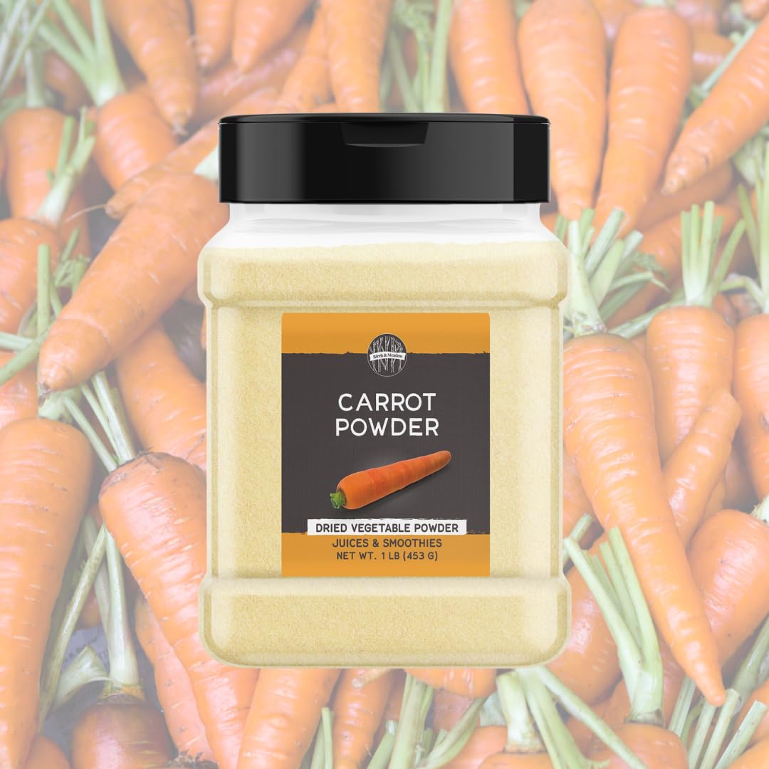Poudre de carotte Birch & Meadow intégrée dans une soupe réconfortante.