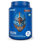 BIRDMAN Falcon Protéine Végane – bouteille visible, protéines sans sucre ajouté.