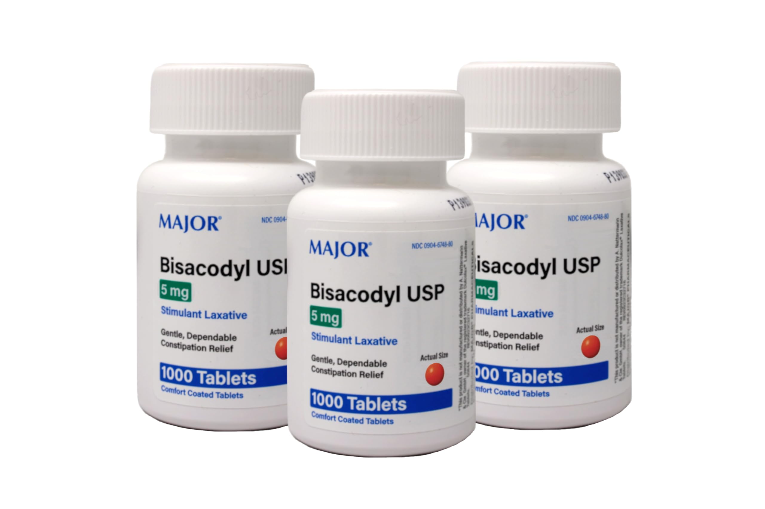 Bisacodyl comprimés 5 mg, boîte 3 paquets, soulagement ponctuel du transit