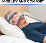 Flux d'air optimal avec le tuyau CPAP BISTRAS pour un sommeil sans entrave.