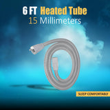 Tuyau chauffant Bistras 6 pieds pour PR System One, maintien d'un flux constant.