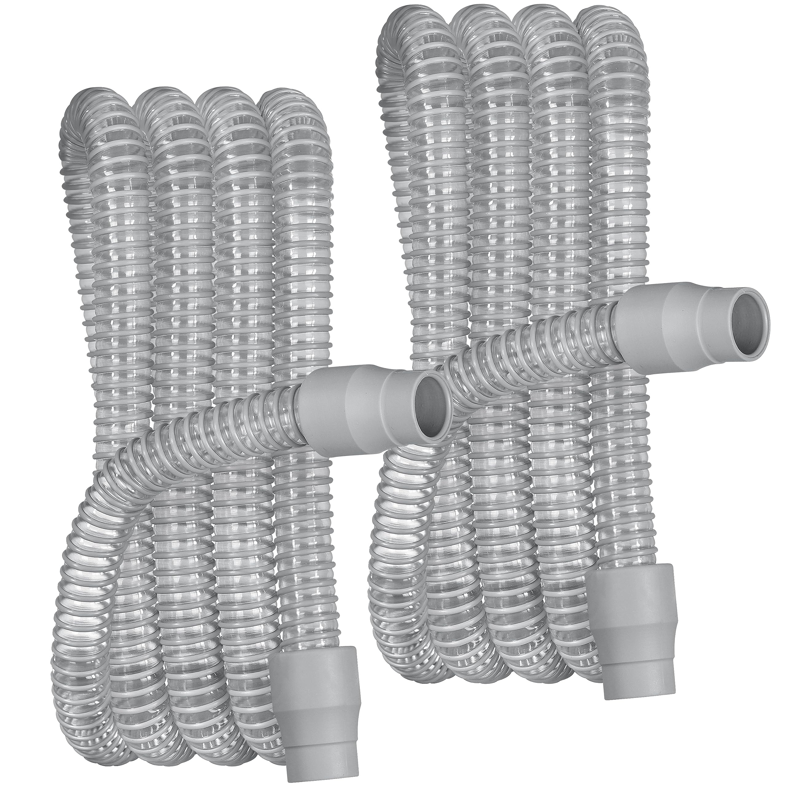 Tuyau CPAP universel BISTRAS de 8 pieds offrant une longueur pratique pour les déplacements.