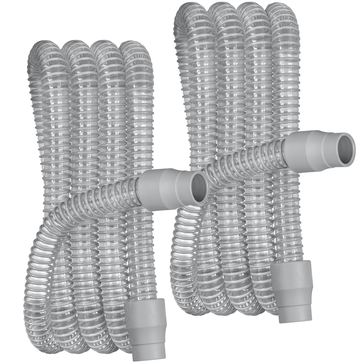 Tuyau CPAP universel BISTRAS de 8 pieds offrant une longueur pratique pour les déplacements.