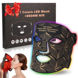 BiUuFish masque lumière rouge visage 850 nm pour revitaliser la peau à domicile