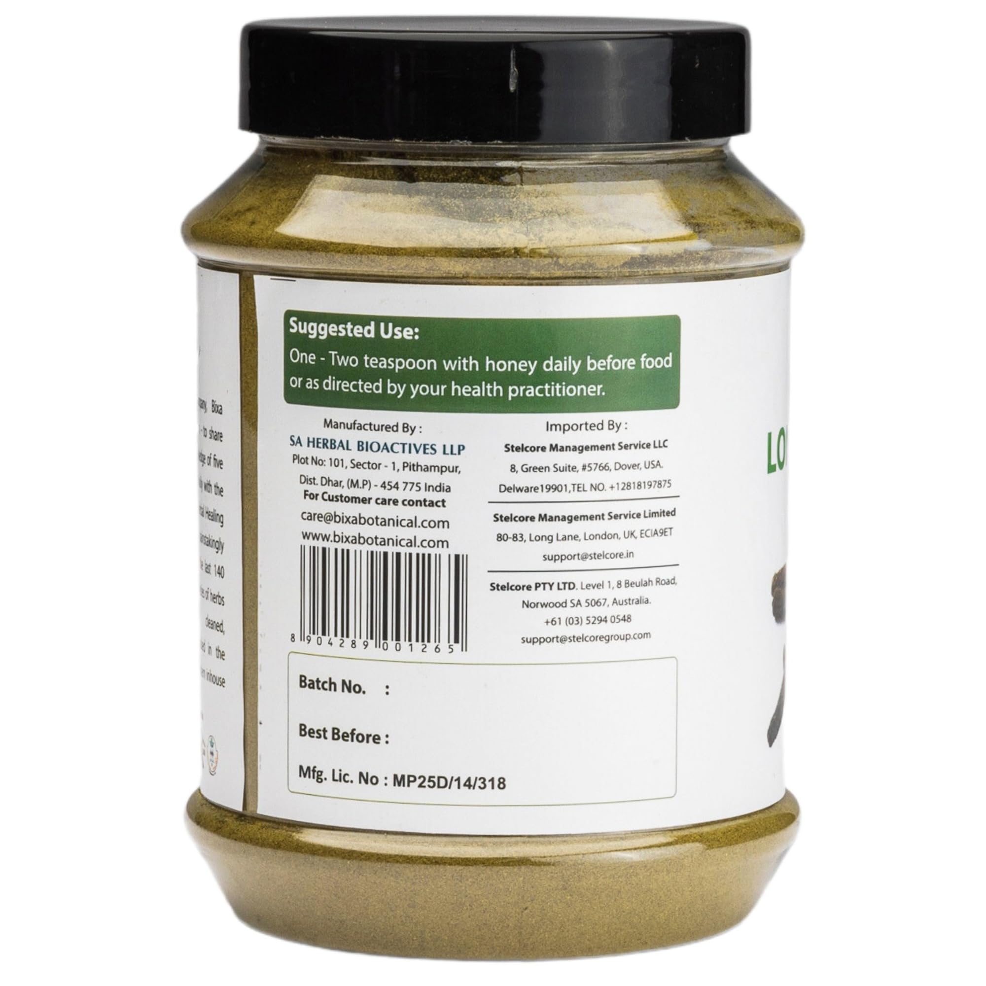 Arôme intense Poivre Long Pippali Bixa Botanical, utile pour relever plats et marinades.
