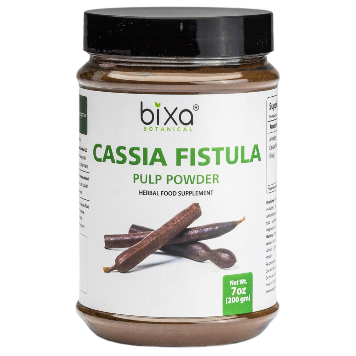 Cassia Fistula Bixa Botanical dans l'emballage, prêt pour l'utilisation, rituel bien-être potentiel.