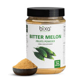 bixa BOTANICAL Bitter Melon Powder dans la bouteille, idéale pour smoothies sains