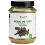 Bixa Botanicals Poudre Poivre Long Pippali, aromatique et piquant, parfait pour currys et viandes.