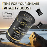 BIYODE Shilajit Gummies sans sucre ajouté, plaisir sain