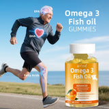 Boîte BIYODE Omega-3 avec 60 gommes, format pratique de 30 jours.