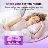 BIYSBER lotion magnésium Lavande: application aromatique favorisant la relaxation avant le coucher.