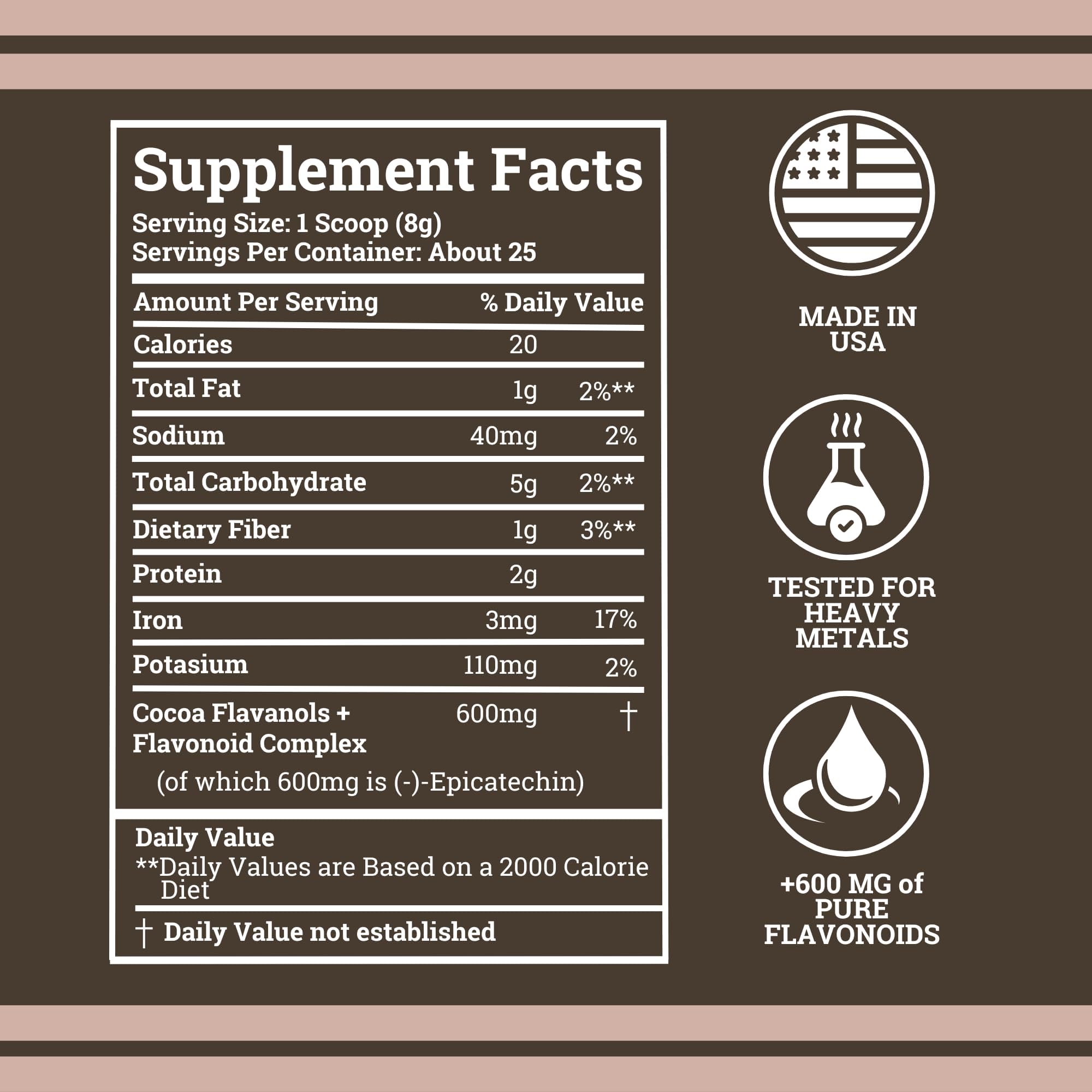Poudre-cacao-fine Black Forest se dissout facilement pour une texture lisse.