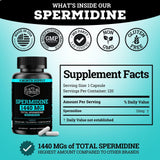 Black Forest Spermidine – flacon présenté pour pureté et conformité GMP.