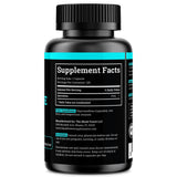 Black Forest Spermidine – étiquette et emballage indiquant le dosage quotidien et les garanties vegan.