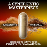 Capsules véganes Black Forest Turkesterone Tongkat Ali et énergie naturelle