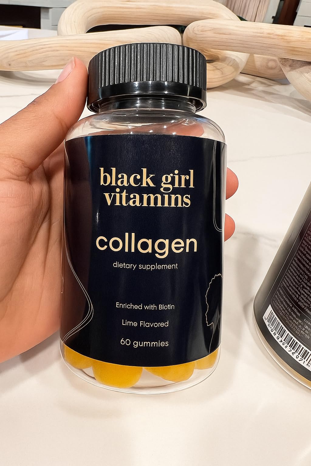 Avantages potentiels pour cheveux et ongles grâce au collagène Black Girl Vitamins.