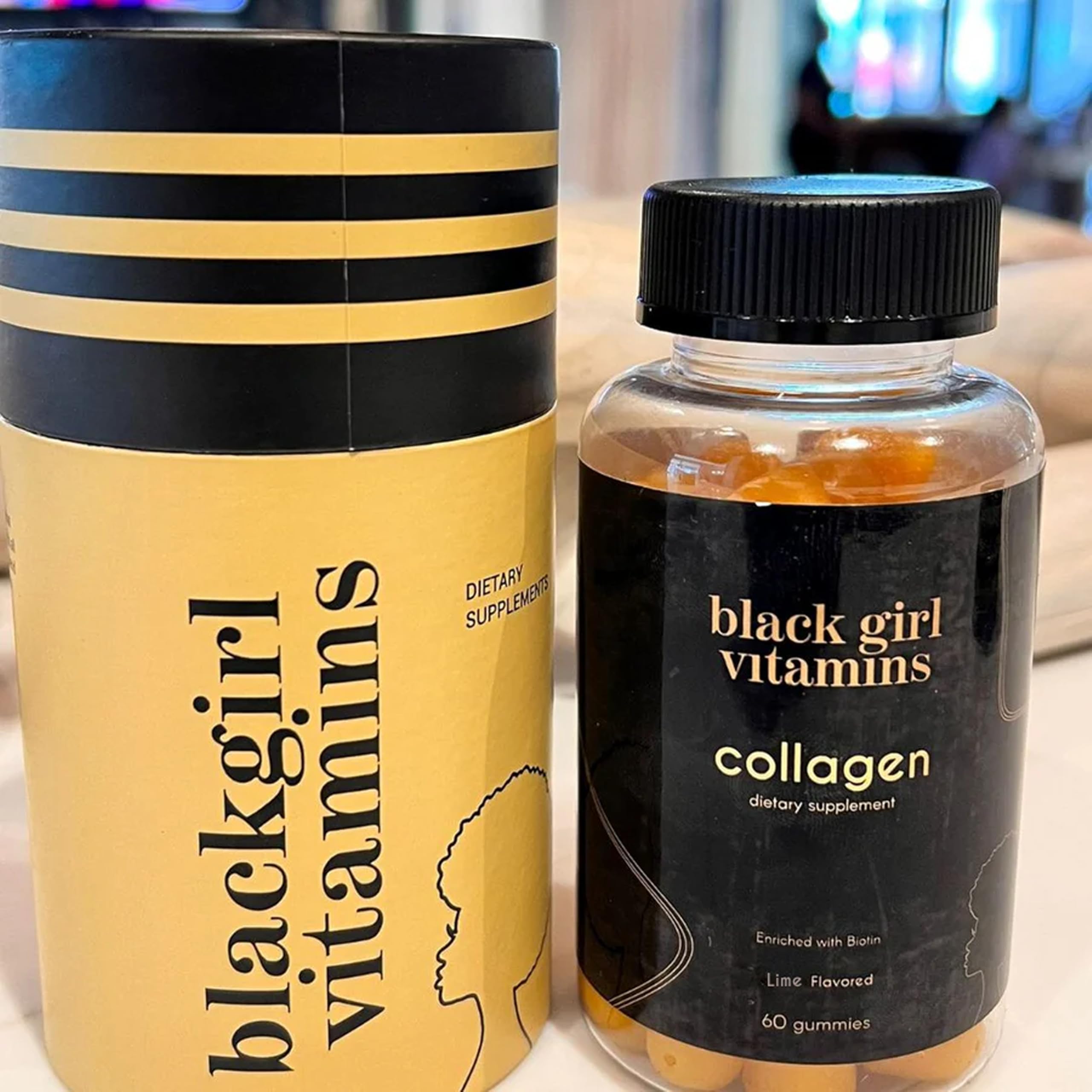 Rituel beauté quotidien avec Black Girl Vitamins, pratique et délicieux.
