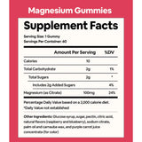 Gommes magnésium Black Girl Vitamins favorisent l'immunité et le bien-être quotidien.
