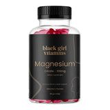 Gommes magnésium Black Girl Vitamins soutiennent le sommeil et la détente nocturne.