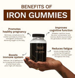 Gommes Black Girl Vitamins goût raisin, plaisir quotidien et apport en fer.