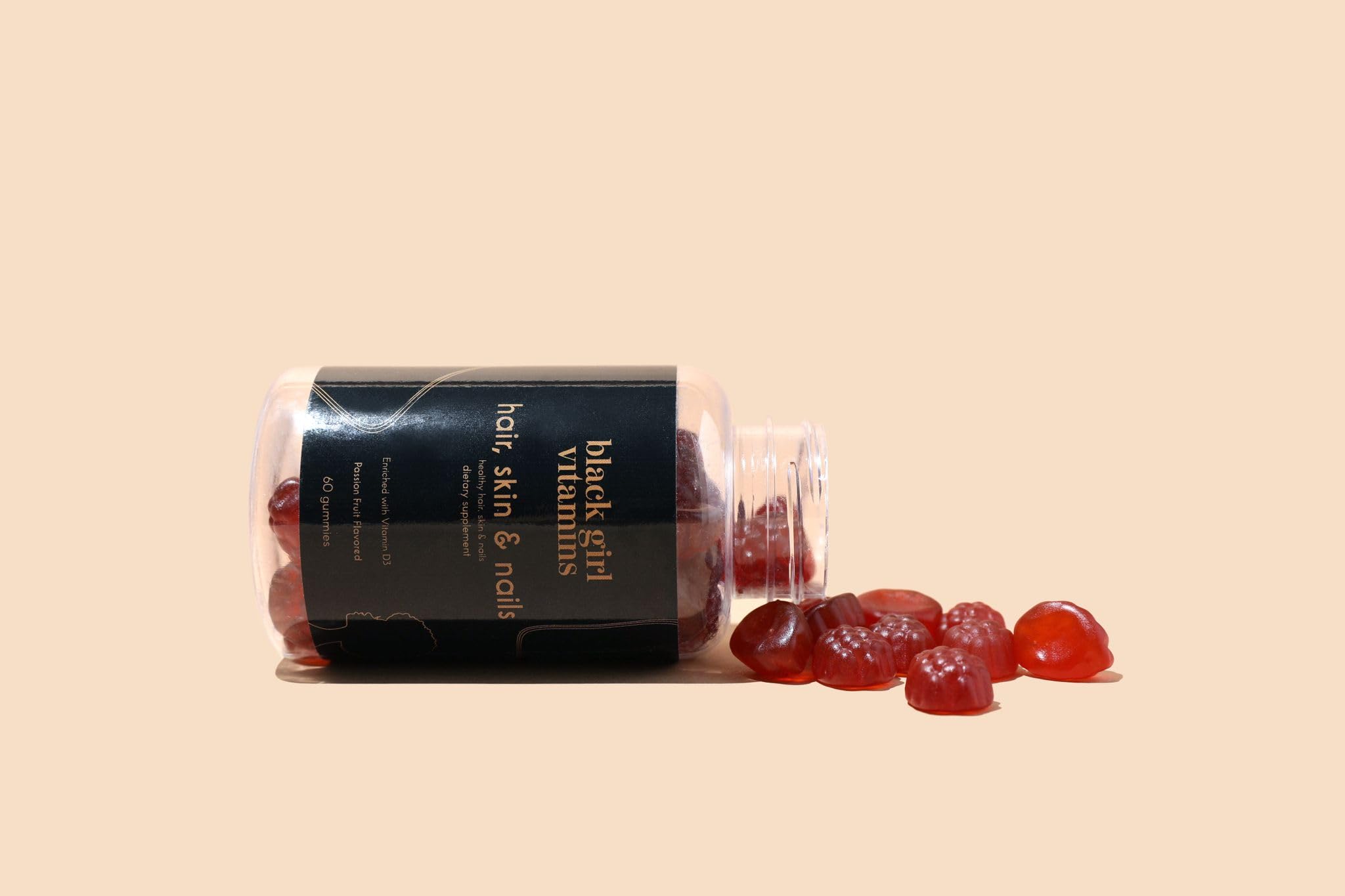 Boîte pratique de 60 gummies pour environ 30 jours d'utilisation.