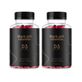 Gummies D3 Black Girl Vitamins soutiennent le système immunitaire et l'énergie.