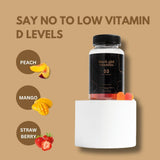 Formule vegan sans gluten Black Girl Vitamins adaptée à tous les régimes.