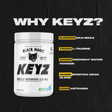 Flacon Keyz d'acides aminés en poudre soutient vos entraînements