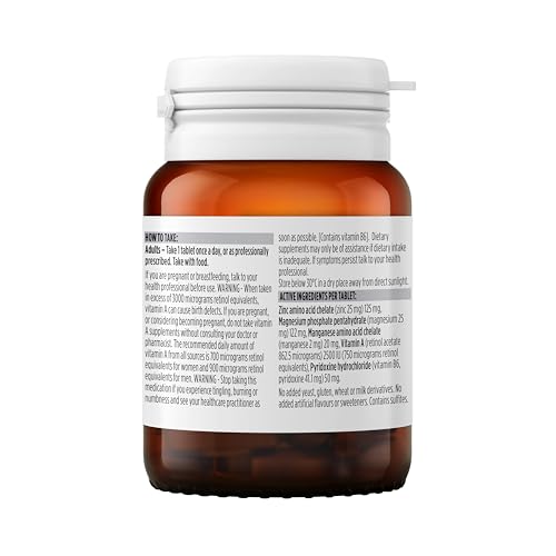 Emballage-carton Blackmores Bio Zinc, présentation claire des informations.
