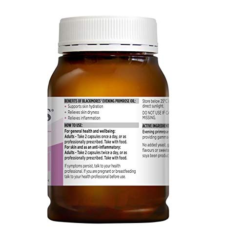 Blackmores huile d'onagre — capsules 190, format économique.