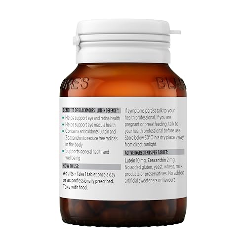 Emballage Blackmores Lutein Defence dans la main, prêt à intégrer une routine.