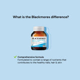 Blackmores Zinc et Vitamine C – soutient l'intégrité des ongles, cheveux et peau.