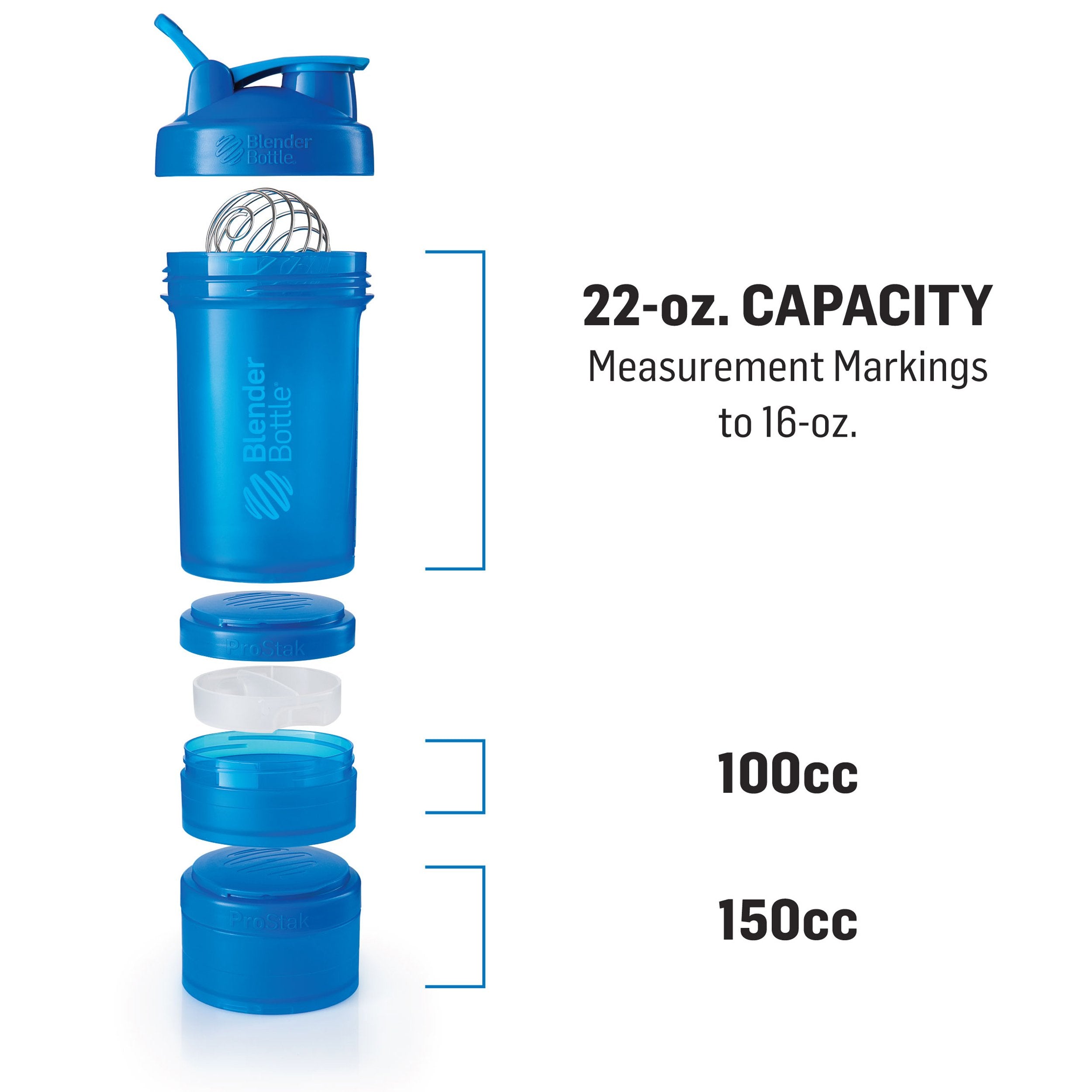 ProStak: bocal 150 ml idéale pour compléments et petits apports.