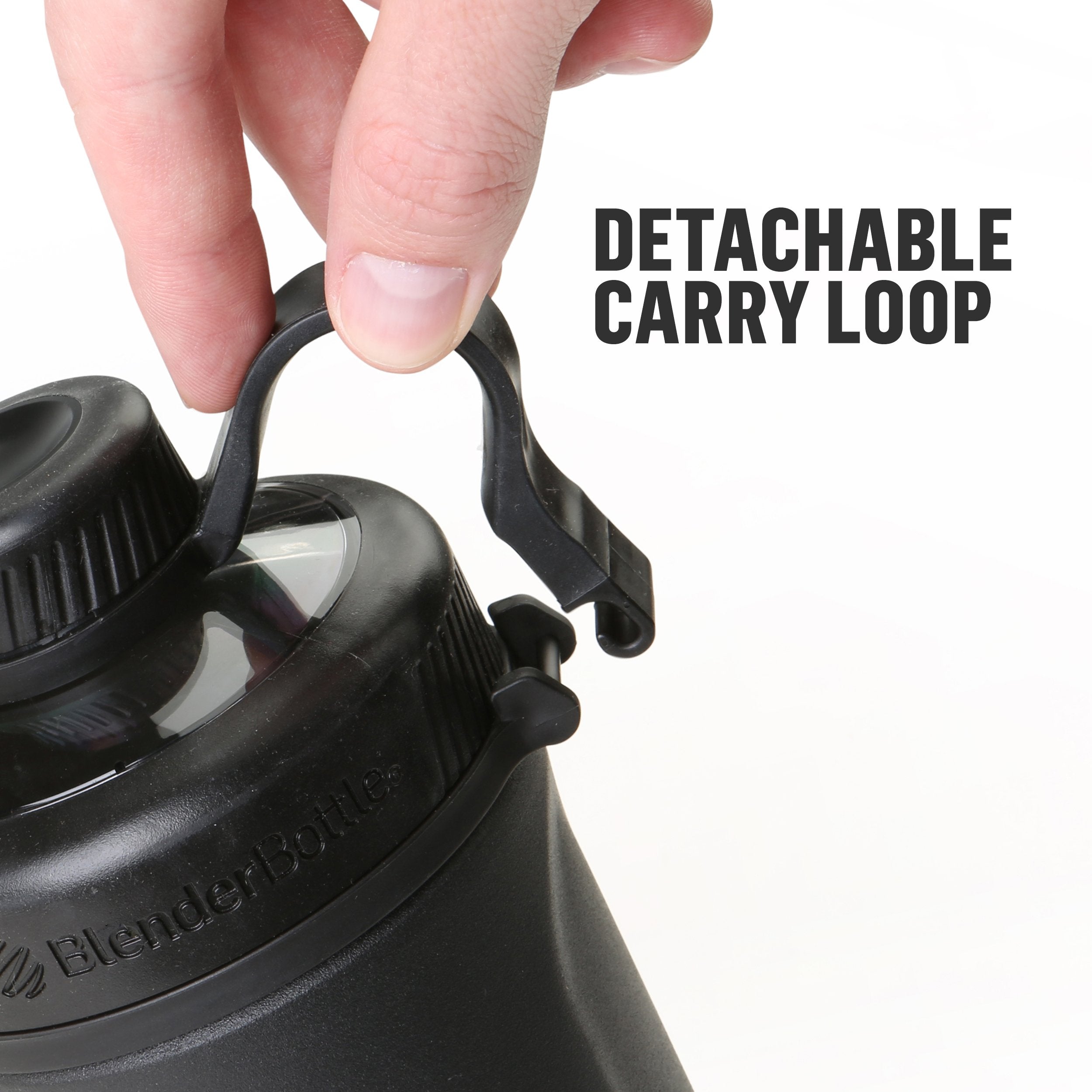 BlenderBottle Radian, usage sport et déplacement, idéal pour hydratation et mélanges rapides.