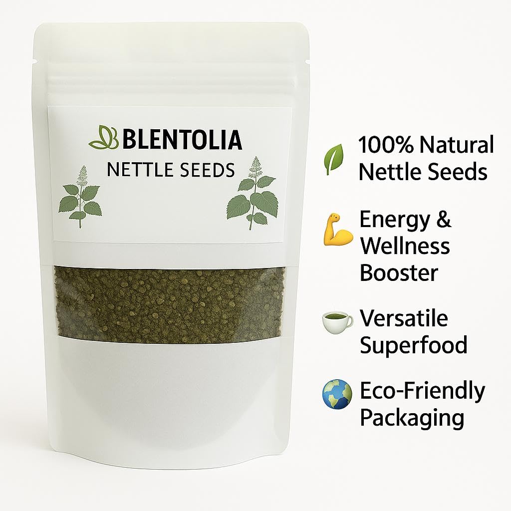 BLENTOLIA Graines d’Ortie – infusion-thé pour aromatiser et savourer une boisson chaude.