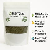 BLENTOLIA Graines d’Ortie – infusion-thé pour aromatiser et savourer une boisson chaude.