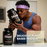 Blessed Protéine Vegan Préparation Rapide Avec Eau facilite l'intégration dans la routine.